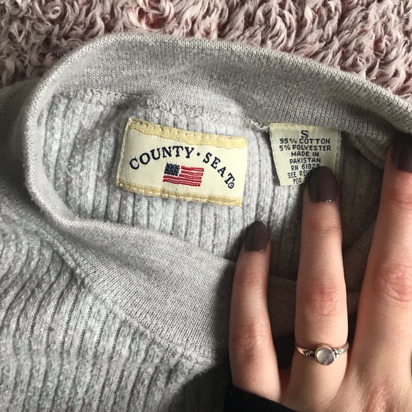 Vintage cropped sweater - Picture 2 of 4